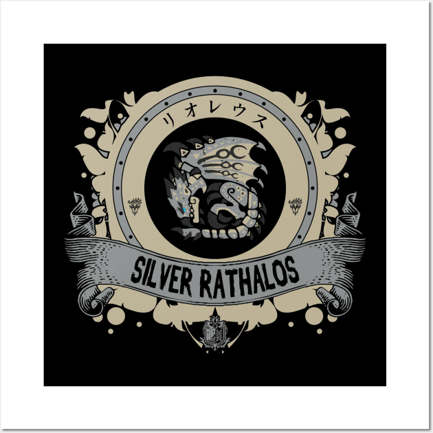 SILVER RATHALOS - CREST Wall Art by Exion Crew